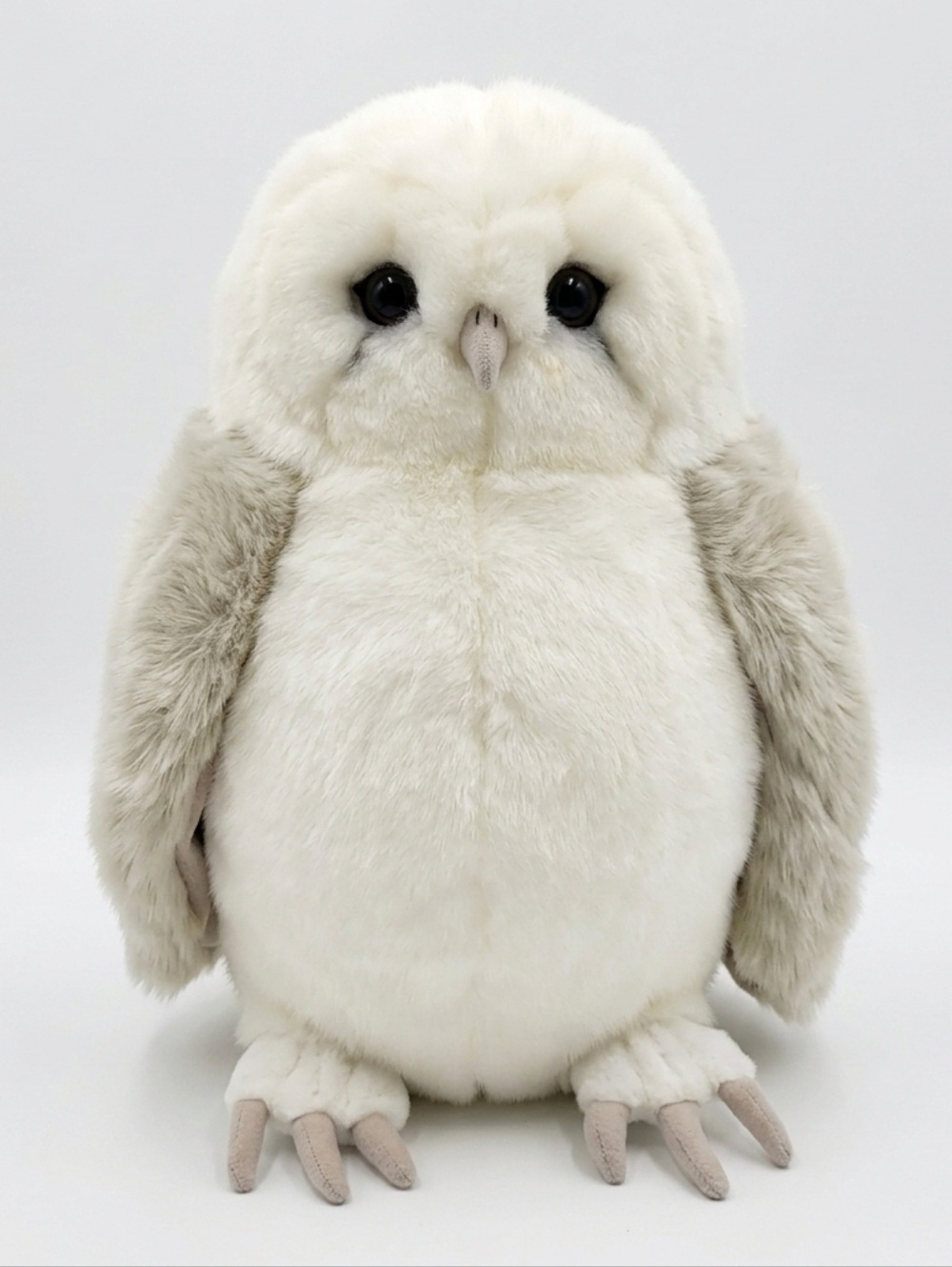 Lou Rankin Friends Wordsworth Snowy White Owl Realistic Bird Dakin Plush Toy 11"